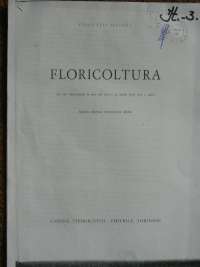 Floricoltura - Onorato Masera.
